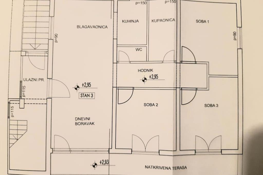 Amarante Apartments Kastela Bagian luar foto